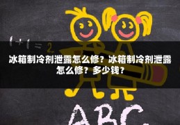 冰箱制冷剂泄露怎么修?冰箱制冷剂泄露怎么修?多少钱?