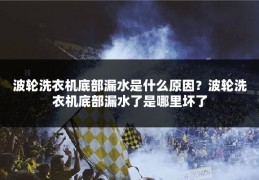 波轮洗衣机底部漏水是什么原因？波轮洗衣机底部漏水了是哪里坏了