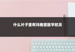 什么片子里有玛雅壁画宇航员