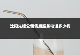 沈阳先锋公司售后服务电话多少钱