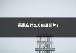 墓道在什么方向呢图片?