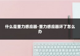 什么是重力感应器-重力感应器坏了怎么办