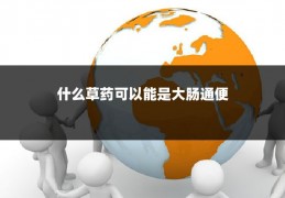 什么草药可以能是大肠通便