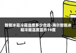 智能冰箱冷藏温度多少合适-海尔智能冰箱冷藏温度显示19度