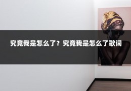 究竟我是怎么了?究竟我是怎么了歌词