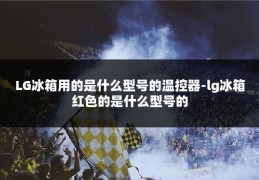 LG冰箱用的是什么型号的温控器-lg冰箱红色的是什么型号的