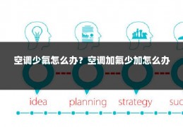 空调少氟怎么办?空调加氟少加怎么办