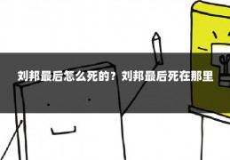 刘邦最后怎么死的？刘邦最后死在那里