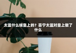 太监什么候皇上的？喜宁太监对皇上做了什么