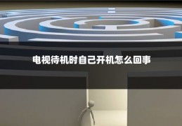 电视待机时自己开机怎么回事