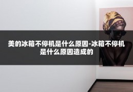 美的冰箱不停机是什么原因-冰箱不停机是什么原因造成的