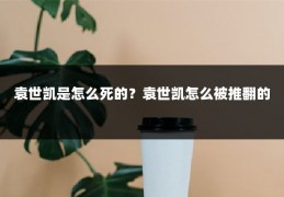 袁世凯是怎么死的？袁世凯怎么被推翻的