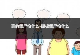 真的僵尸怕什么-蹦极僵尸怕什么