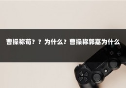 曹操称荀？？为什么？曹操称郭嘉为什么
