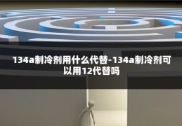 134a制冷剂用什么代替-134a制冷剂可以用12代替吗