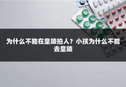 为什么不能在皇陵拍人？小孩为什么不能去皇陵
