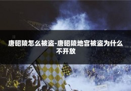 唐昭陵怎么被盗-唐昭陵地宫被盗为什么不开放