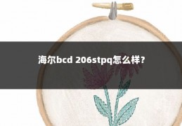 海尔bcd 206stpq怎么样?