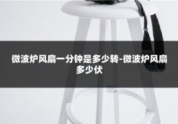 微波炉风扇一分钟是多少转-微波炉风扇多少伏