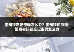 密码锁忘记密码怎么办？密码锁的原理-简易密码锁忘记密码怎么办