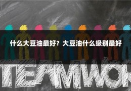 什么大豆油最好?大豆油什么级别最好