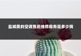 盐城美的空调售后维修服务是多少钱