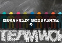 空调机漏水怎么办?壁挂空调机漏水怎么办