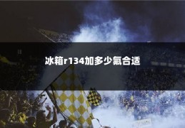 冰箱r134加多少氟合适