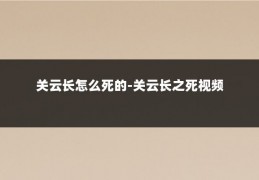 关云长怎么死的-关云长之死视频