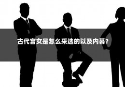 古代宫女是怎么采选的以及内幕？