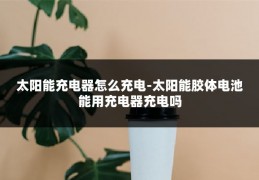 太阳能充电器怎么充电-太阳能胶体电池能用充电器充电吗