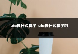ufo长什么样子-ufo长什么样子的