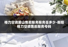 格力空调萧山售后服务服务是多少-衡阳格力空调售后服务号码