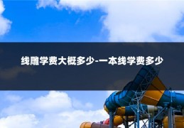 线雕学费大概多少-一本线学费多少