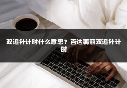 双追针计时什么意思?百达翡丽双追针计时