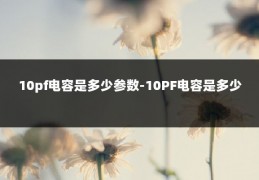 10pf电容是多少参数-10PF电容是多少