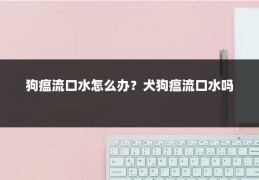 狗瘟流口水怎么办?犬狗瘟流口水吗