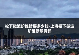 松下微波炉维修要多少钱-上海松下微波炉维修服务部