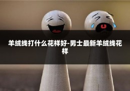 羊绒线打什么花样好-男士最新羊绒线花样