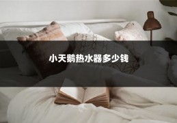 小天鹅热水器多少钱