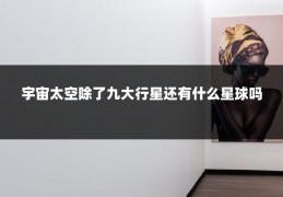 宇宙太空除了九大行星还有什么星球吗