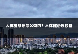 人体磁悬浮怎么做的？人体磁悬浮设备