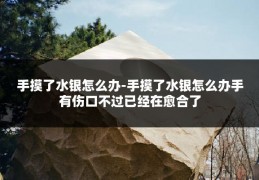手摸了水银怎么办-手摸了水银怎么办手有伤口不过已经在愈合了