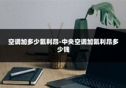 空调加多少氟利昂-中央空调加氟利昂多少钱
