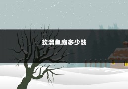 软溜鱼扇多少钱