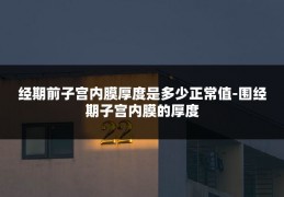 经期前子宫内膜厚度是多少正常值-围经期子宫内膜的厚度