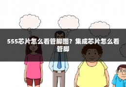 555芯片怎么看管脚图?集成芯片怎么看管脚