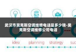 武汉市奥克斯空调维修电话是多少钱-奥克斯空调维修公司电话