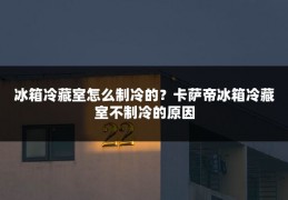 冰箱冷藏室怎么制冷的?卡萨帝冰箱冷藏室不制冷的原因