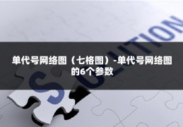 单代号网络图(七格图)-单代号网络图的6个参数
